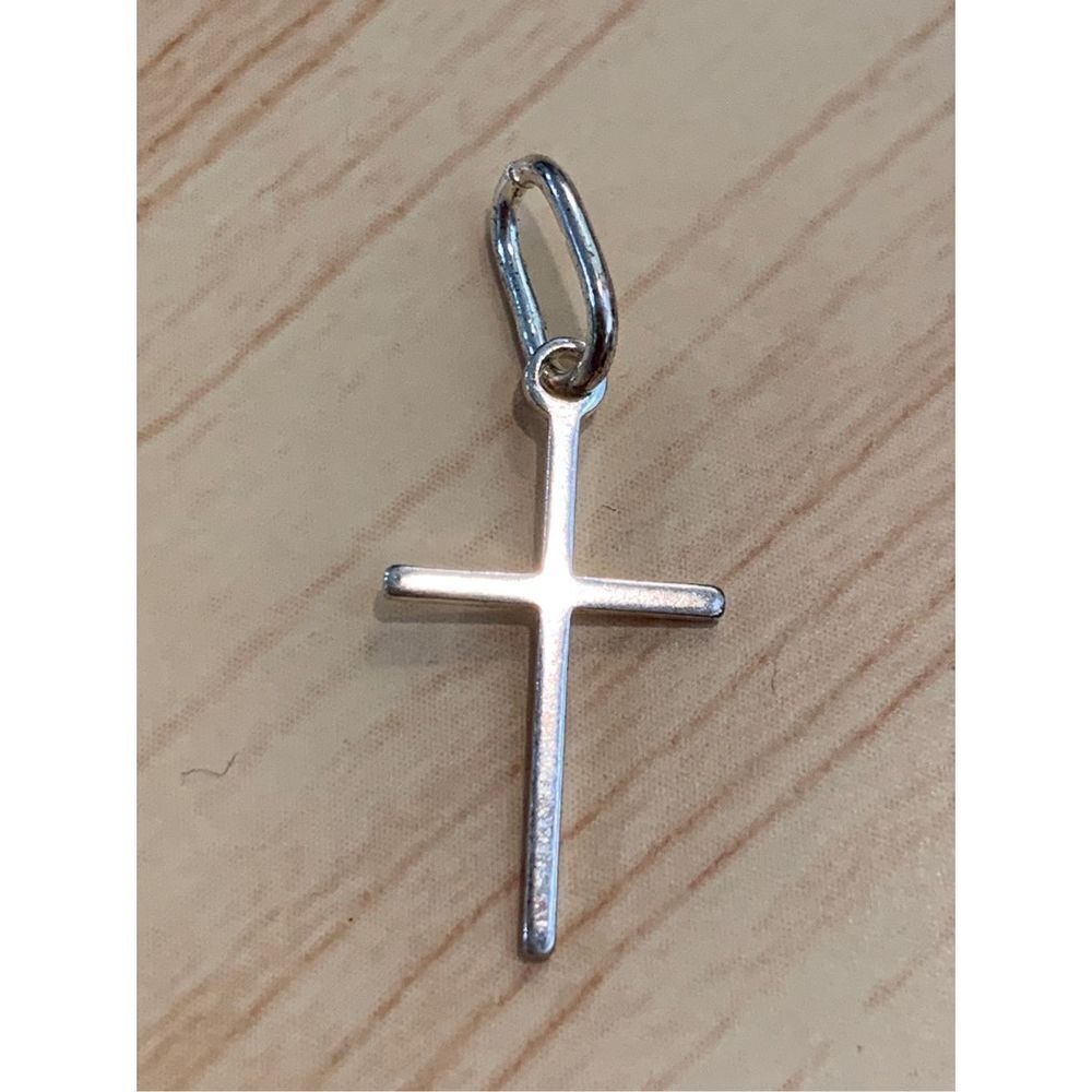 Cross Sterling Silver Jewelry Charm